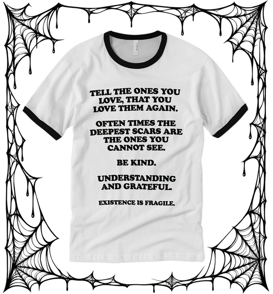 Existence Ringer Shirt