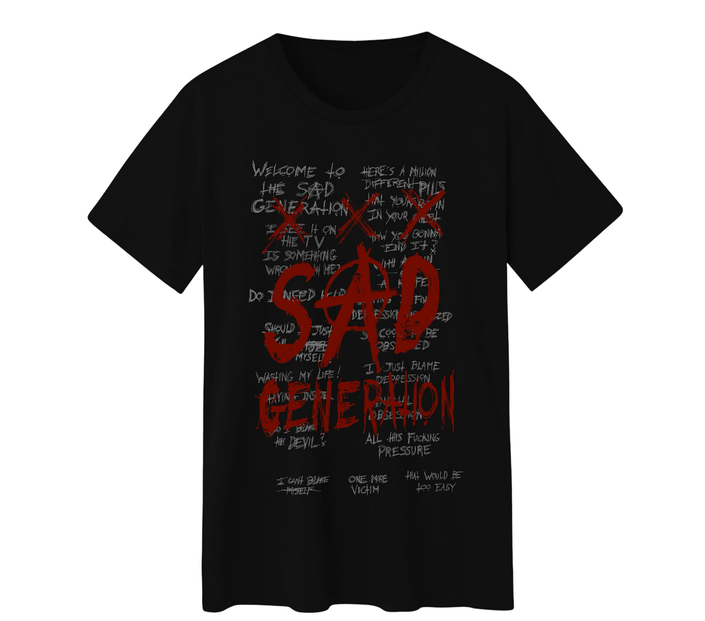 Sad Generation Lyric T-Shirt