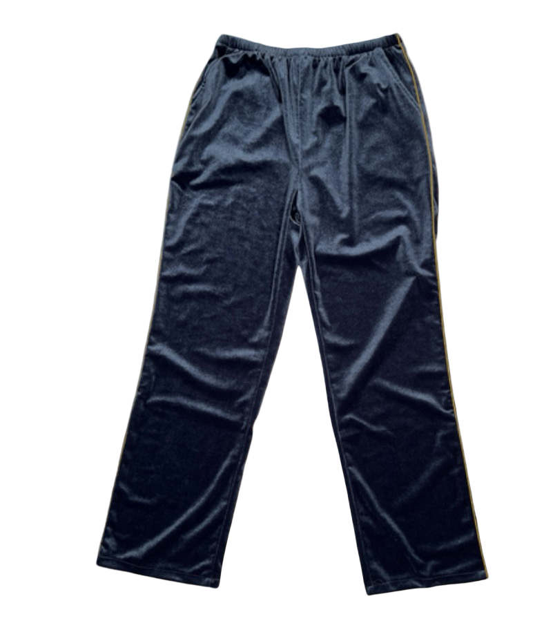 Navy blue pajama bottoms